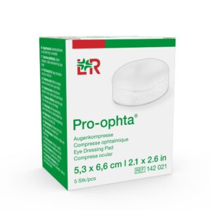 PRO-OPHTA Augenkompressen 5.3x6.6cm          5 Stk