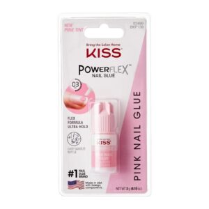 KISS PowerFlex Nail Glue Pink (n)
