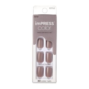 KISS ImPress Color Nail Kit Taupe Prize (neu)