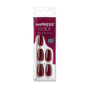 KISS ImPress Color Nail Kit Coffin Winery NYC (n)