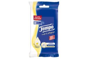 TEMPO Toilettenpapier feucht Sanft&Pfl Trav 10 Stk