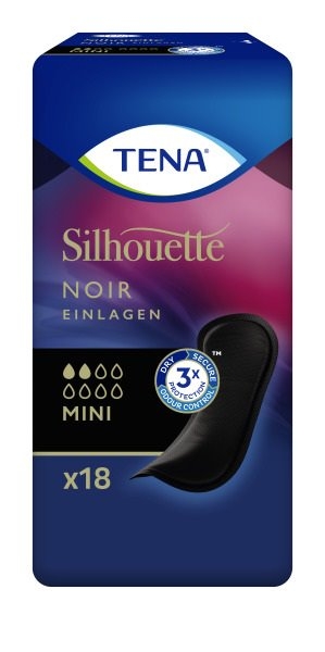 TENA Silhouette Noir Mini Pad               18 Stk