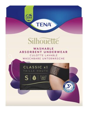 TENA Silhou Class Washable Underwear S schwa
