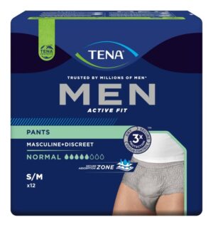 TENA Men Active Fit Pants Normal S/M        12 Stk