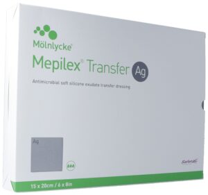 MEPILEX Transfer Ag Drainageverb 15x20cm 10 Stk