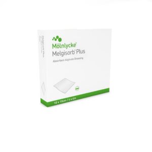 MELGISORB PLUS Alginat-Verband 10x10cm ster 10 Stk