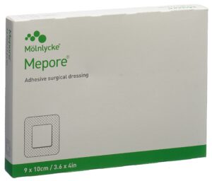 MEPORE Wundverband 10x9cm Wundkiss 4.5x6cm   5 Stk