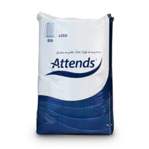 ATTENDS Schutzservietten 69x35cm Pap/Plast 250 Stk