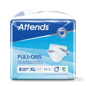 ATTENDS Pull Ons 8 XL Btl 14 Stk