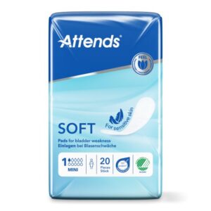 ATTENDS Soft 1 Mini Einlagen Btl 20 Stk