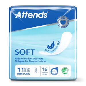 ATTENDS Soft 1 Mini Long Einlagen Btl 16 Stk