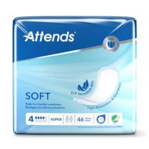 ATTENDS Soft 4 Super Einlagen           Btl 46 Stk