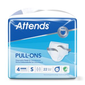 ATTENDS Pull Ons 4 S Btl 22 Stk