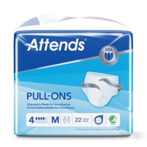 ATTENDS Pull Ons 4 M                    Btl 22 Stk