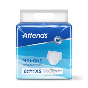 ATTENDS Pull Ons 6 XS Btl 22 Stk
