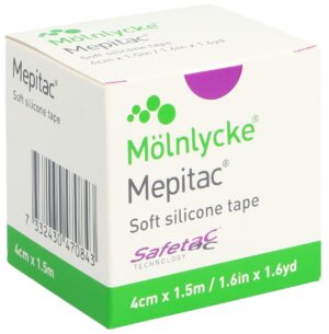 MEPITAC SAFETAC Fixierverband 1.5mx4cm Silikon