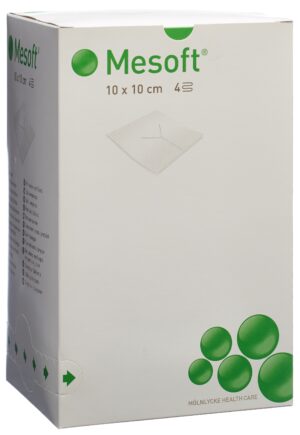 MESOFT NW Schlitzkompr 10x10cm ster        130 Stk