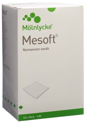MESOFT NW Vlieskompr 10x10cm st       75 Btl 2 Stk