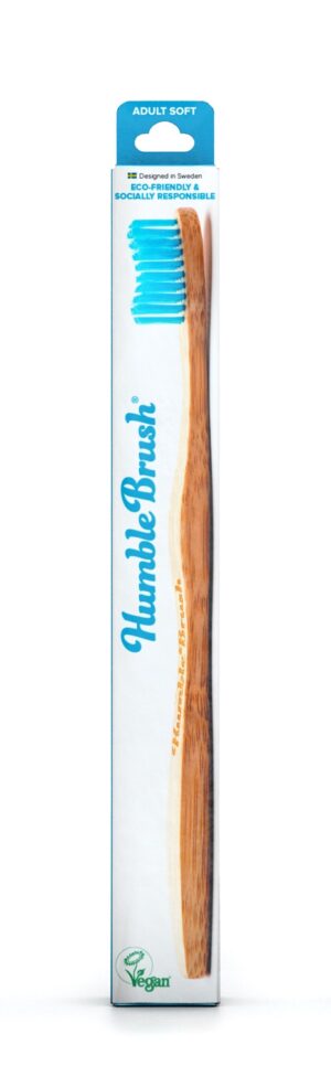 HUMBLE BRUSH Zahnbürste Erwachsene blau