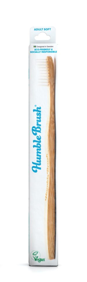 HUMBLE BRUSH Zahnbürste Erwachsene weiss