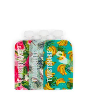 TWISTSHAKE Quetschbeutel 220ml tropical 3 Stk