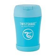 TWISTSHAKE Stainless Steel Food 350ml pastel blue