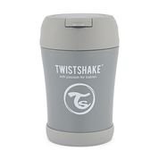 TWISTSHAKE Stainless Steel Food 350ml pastel grey