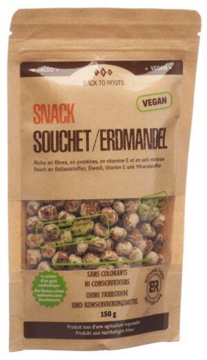 BACK TO ROOTS Snack Erdmandeln Bio       Btl 150 g