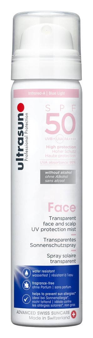 ULTRASUN Face&Scalp UV Protection MAerosPSpr 75 ml