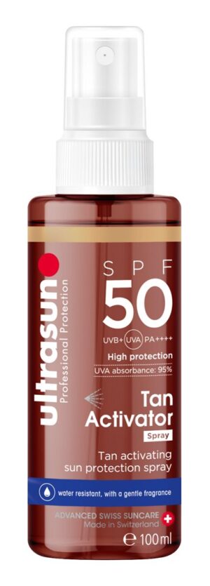 ULTRASUN Tan Activator SPF50            Spr 100 ml