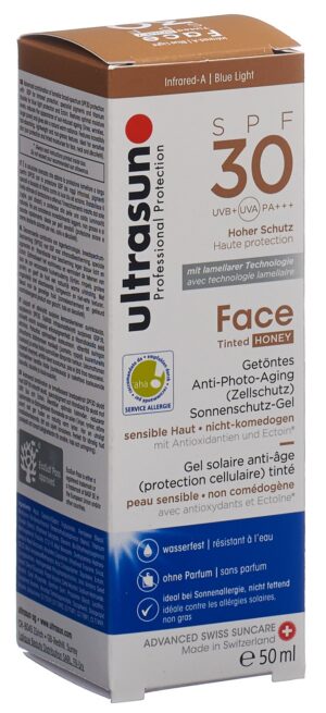 ULTRASUN Face Tinted Honey SPF 30            50 ml