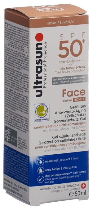 ULTRASUN Face Tinted SPF 50+ Honey           50 ml