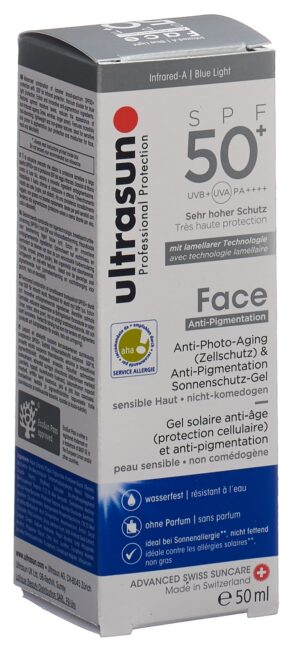 ULTRASUN Face Anti-Pigmentation SPF50+       50 ml