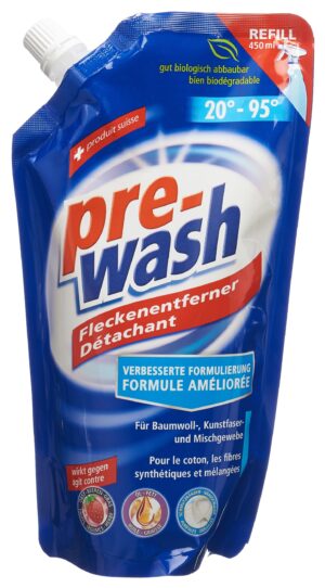 PRE-WASH Fleckenentferner REFILL        Btl 450 ml