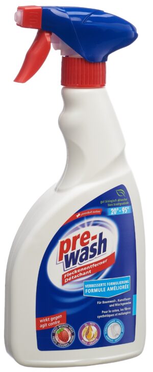 PRE-WASH Fleckenentferner Sprühflasche   Fl 500 ml