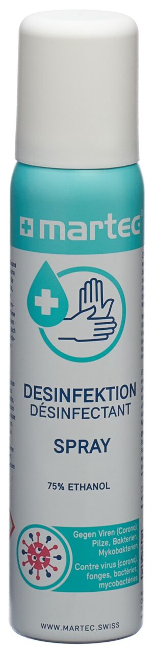 MARTEC Hände-Desinfektion Spray       Aeros 100 ml