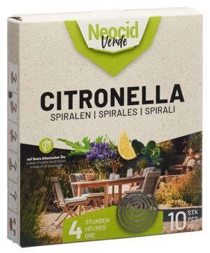 NEOCID VERDE Citronella Spiralen            10 Stk