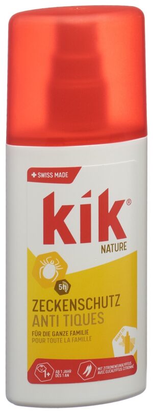 KIK NATURE Zeckenschutz Milk Spray          100 ml