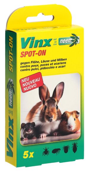 VINX Spot On Tropfen mit Neem Nager         5 1 ml