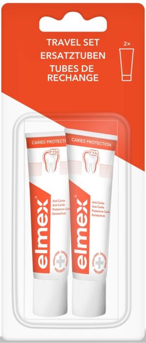 ELMEX TRAVEL SET Refill Zahnpasta       2 Tb 12 ml