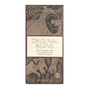 ORIGINAL BEANS Cru Virunga Schokola dunk Bio  70 g