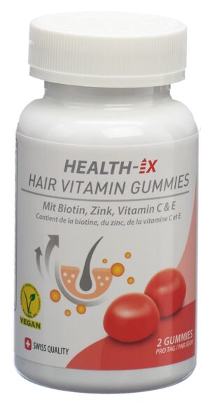 HEALTH-IX Hair Vitamin Gummies vegan     Ds 48 Stk