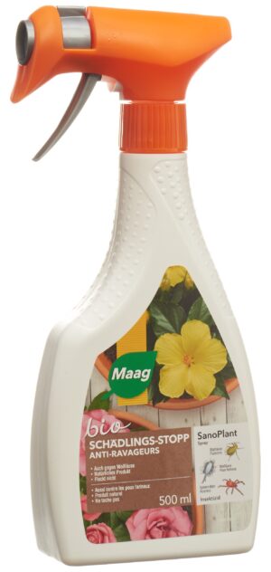 MAAG SanoPlant Spr gegen Schädlinge Bio  Fl 500 ml