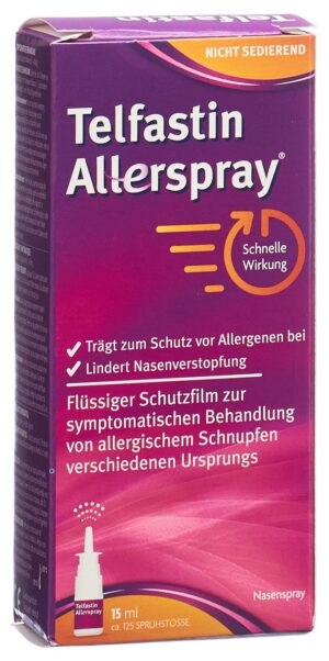 TELFASTIN ALLERSPRAY Nasenspray           Fl 15 ml