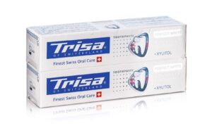 TRISA Zahnpasta Pure White Swi Her DUO     2 75 ml