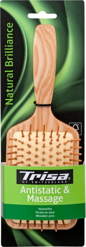 TRISA Natural Brilliance Haarbürste Paddle