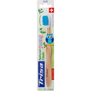 TRISA Natural Clean Holzzahnbürste Young soft