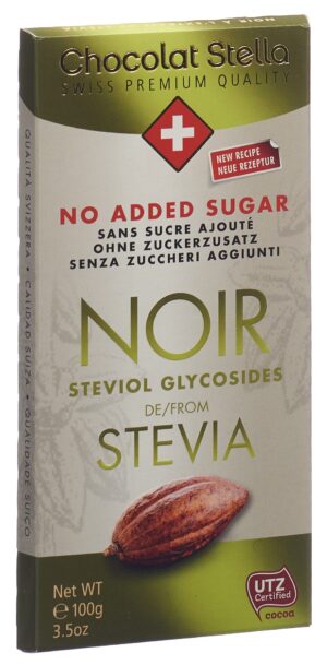 STELLA Schokolade mit Stevia                 100 g