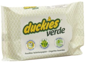 DUCKIES Verde feuchtes WC-Papier            30 Stk