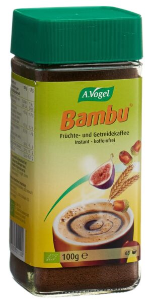 VOGEL Bambu Früchtekaffee instant       Glas 100 g
